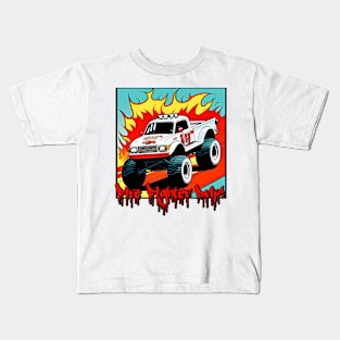 Fire Fighter Drip Kids T-Shirt